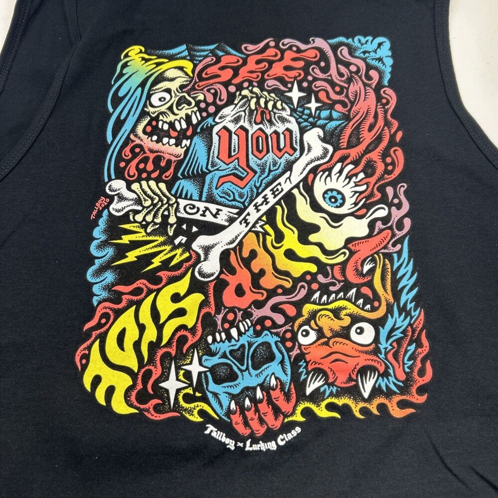 lurking class large By Sketchy Tank X Tallboy See You On The Other Side Tank Top